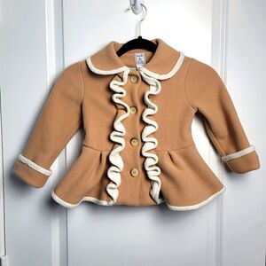 MACK & CO Fleece Ruffled Jacket